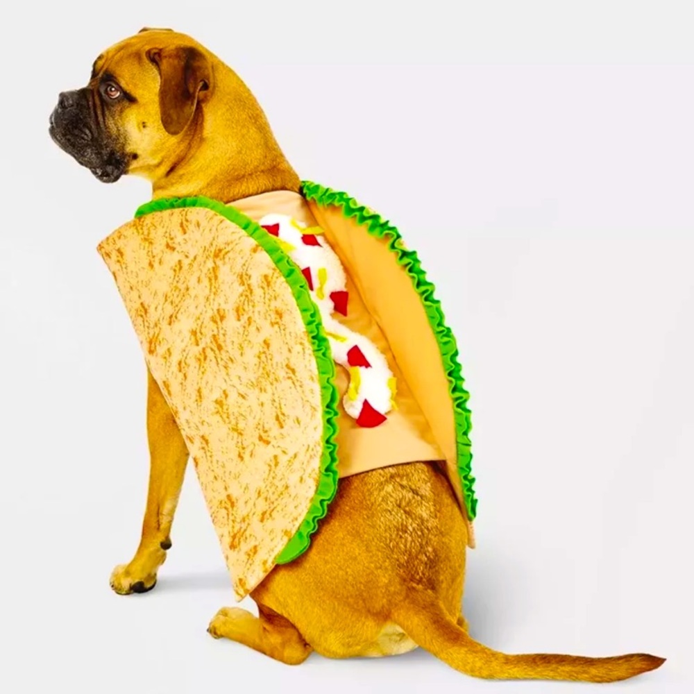 NEW Hyde and Eek taco size XS,S, Medium and Large dog costume pick your size.